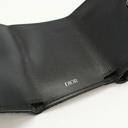Used Dior trifold wallet men&