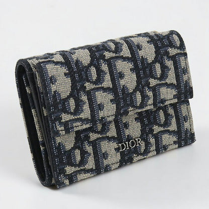 Used Dior Trifold Wallet Women&