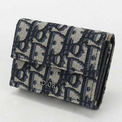 Used Dior Trifold Wallet Women&