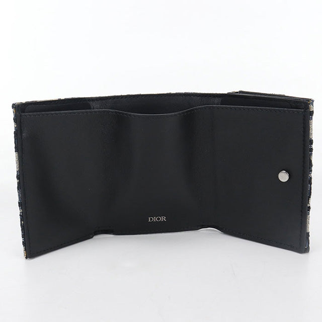 Used Dior Trifold Wallet Women&