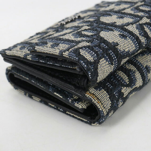 Used Dior Trifold Wallet Women&