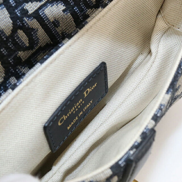 中古 ディオール ハンドバッグ レディース ブランド Dior サドル ネイビー USDCD106482011