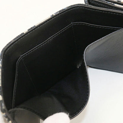 二手 Dior Trifold 钱包 女士品牌 Dior Dior Oblique Trifold 钱包 海军蓝钱包 USDCD106627011