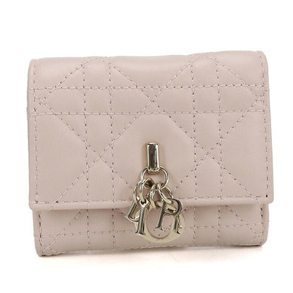 二手 Dior Trifold 钱包 女士品牌 Dior My Dior Hibiscus L 拉链钱包 S6023ONMJ 粉色钱包 USDCD107093011