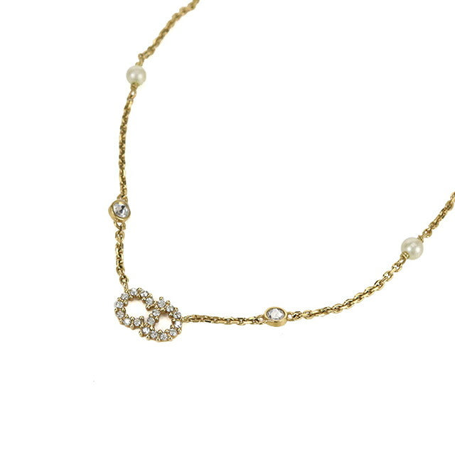 中古 ディオール ネックレス レディース ブランド Dior クレール ディー リュヌ N1033CDLCY ゴールド アクセサリー USDCD107152011