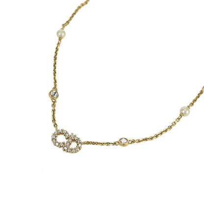 中古 ディオール ネックレス レディース ブランド Dior クレール ディー リュヌ N1033CDLCY ゴールド アクセサリー USDCD107152011