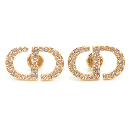 中古 ディオール ピアス レディース ブランド Dior Petit CD スタッド ゴールド アクセサリー USDCD107153011