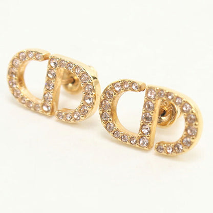 中古 ディオール ピアス レディース ブランド Dior Petit CD スタッド ゴールド アクセサリー USDCD107153011