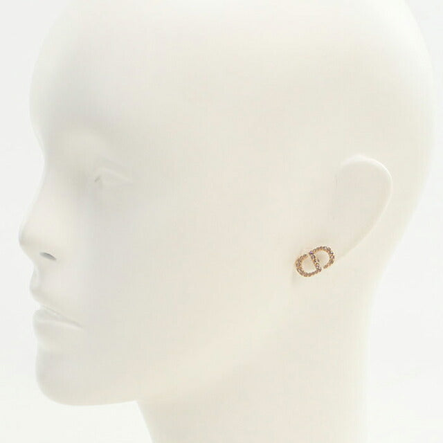 中古 ディオール ピアス レディース ブランド Dior Petit CD スタッド ゴールド アクセサリー USDCD107153011