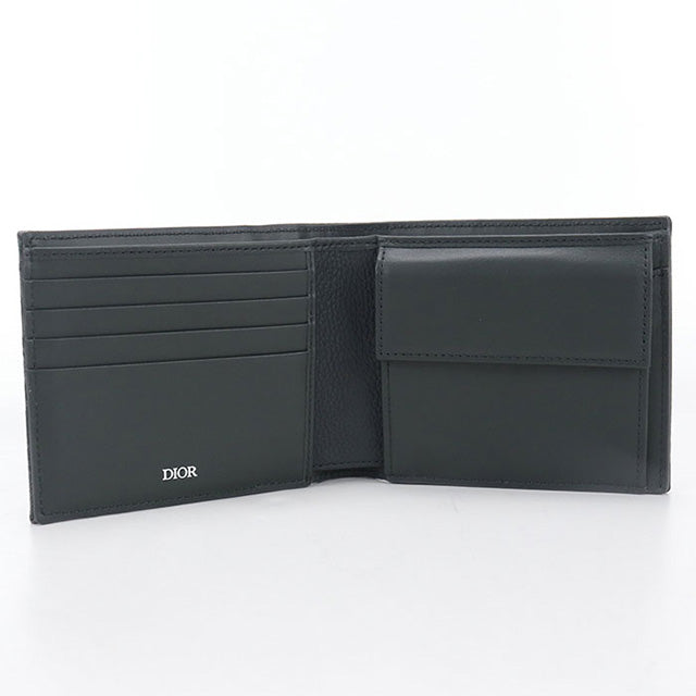 中古 ディオール 二つ折り財布 メンズ ブランド Dior サドル 2ADBC306