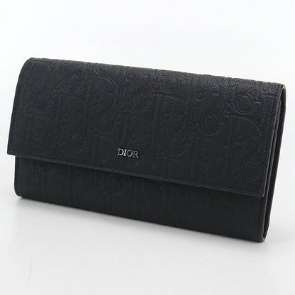 Used Dior long wallet bi-fold men&