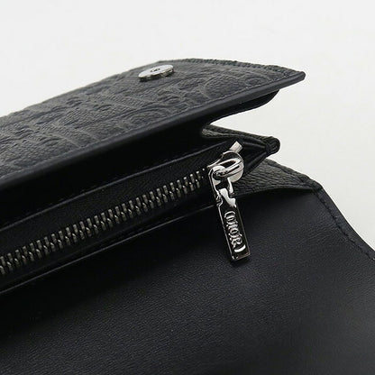 Used Dior long wallet bi-fold men&