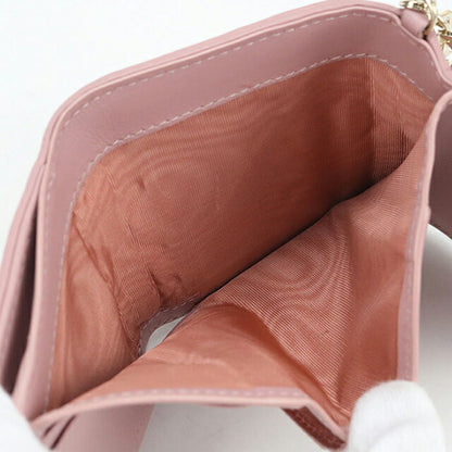 中古 ディオール 三つ折り財布 三折財布 レディース ブランド Dior レディディオール ロータス ウォレット S0181ONMJ ピンク 財布 USDCD107751011