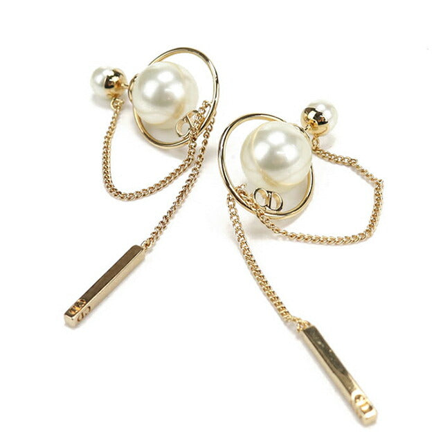 中古 ディオール ピアス レディース ブランド Dior ディオールトライイバル ゴールド アクセサリー USDCD107761011