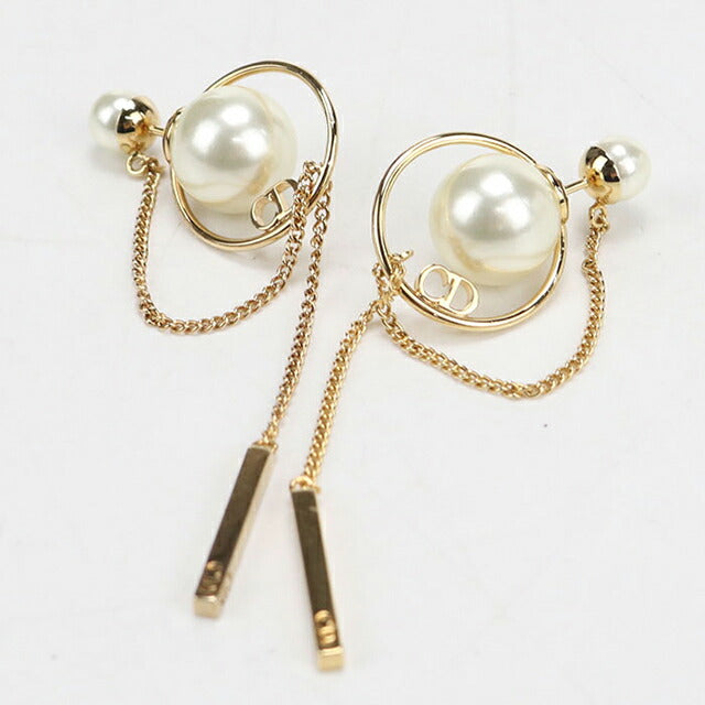 中古 ディオール ピアス レディース ブランド Dior ディオールトライ