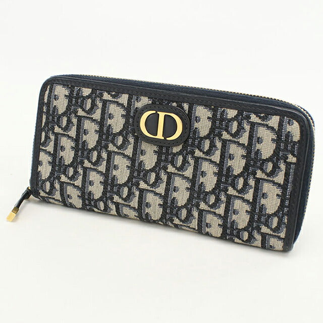 【姫路東店】 中古 Christian Dior | クリスチャンディオール 長財布 30 Montaigne ダリアウォレット S2197UNJR_M928 ネイビー系 【125】 Christian Dior - 【姫路東店】 中古 Christian Dior | クリスチャン