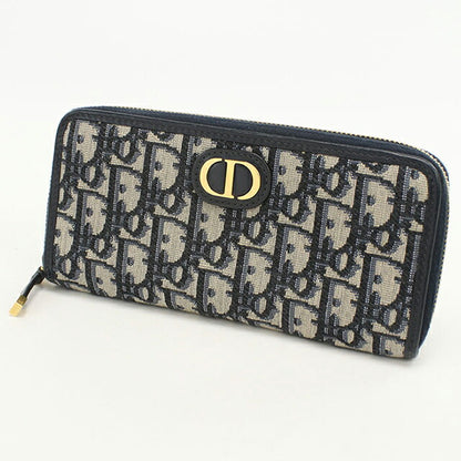 中古 ディオール 長財布ラウンドファスナー レディース ブランド Dior 30モンテーニュ ヴォワヤジュールロングウォレット S2094UTZQ_M928 USDCD107990011
