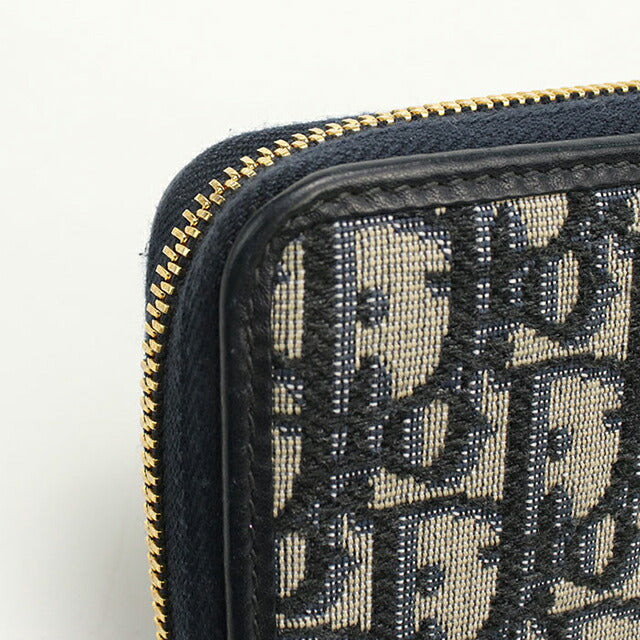 中古 ディオール 長財布ラウンドファスナー レディース ブランド Dior