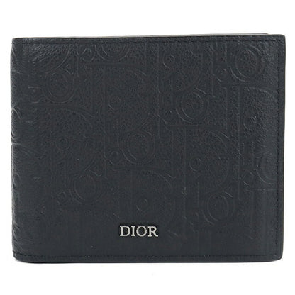 中古 ディオール 二つ折り財布 二折財布 メンズ ブランド Dior ディオール グラビティ ブラック 財布 USDCD108012011