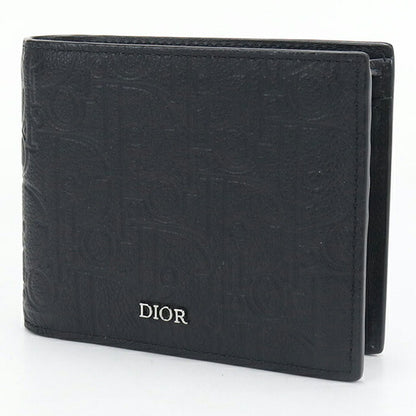 中古 ディオール 二つ折り財布 二折財布 メンズ ブランド Dior ディオール グラビティ ブラック 財布 USDCD108012011
