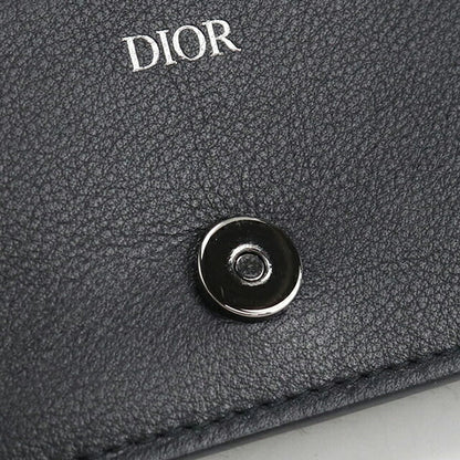 中古 ディオール 名刺入れ メンズ ブランド Dior ディオール オブリーク ビジネスカードホルダー ブラック 小物 USDCD108216011