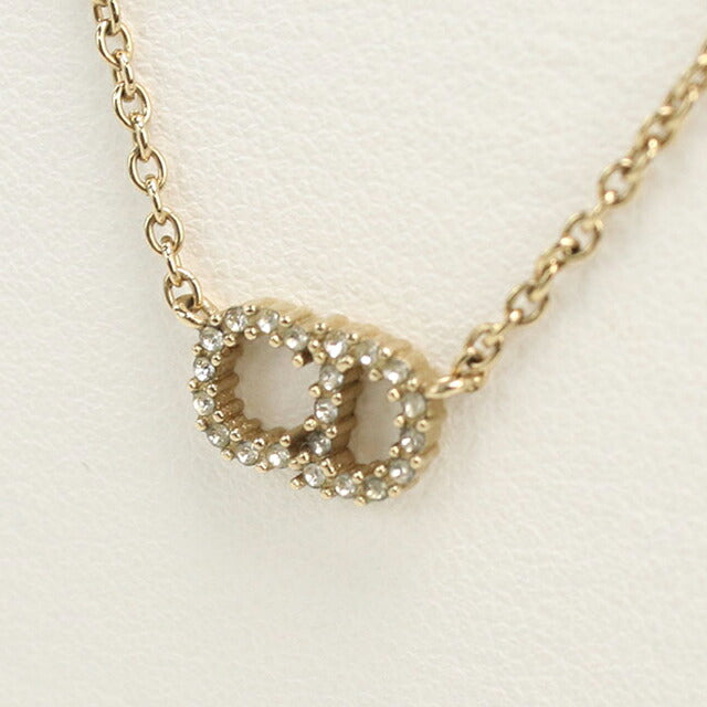 中古 ディオール ネックレス レディース ブランド Dior クレールディーリュヌ ゴールド アクセサリー USDCD108298011