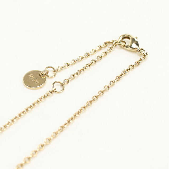 中古 ディオール ネックレス レディース ブランド Dior クレールディーリュヌ ゴールド アクセサリー USDCD108298011
