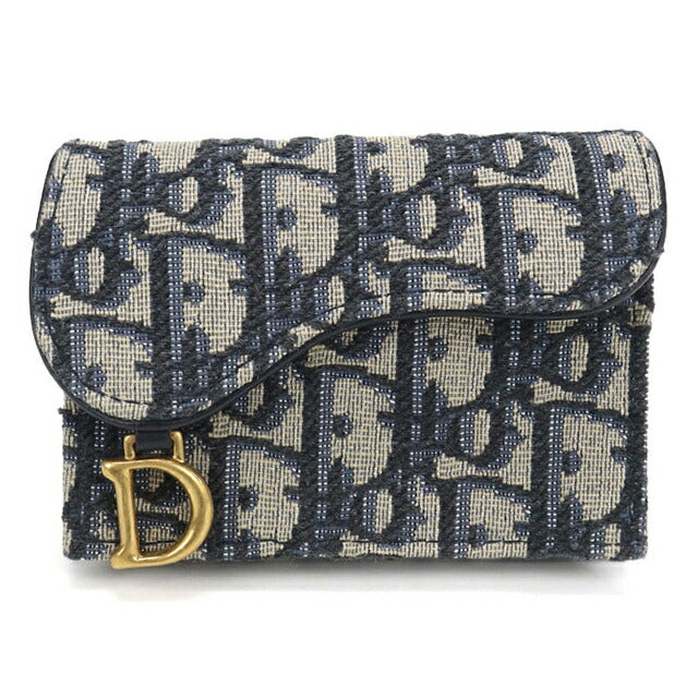 Used Dior Business Card Holder Women&