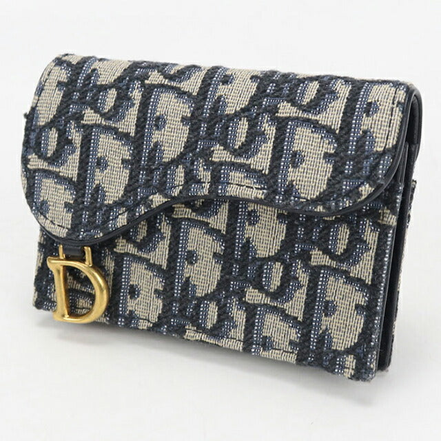 Used Dior Business Card Holder Women&