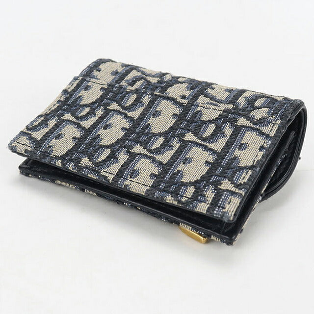 Used Dior Business Card Holder Women&