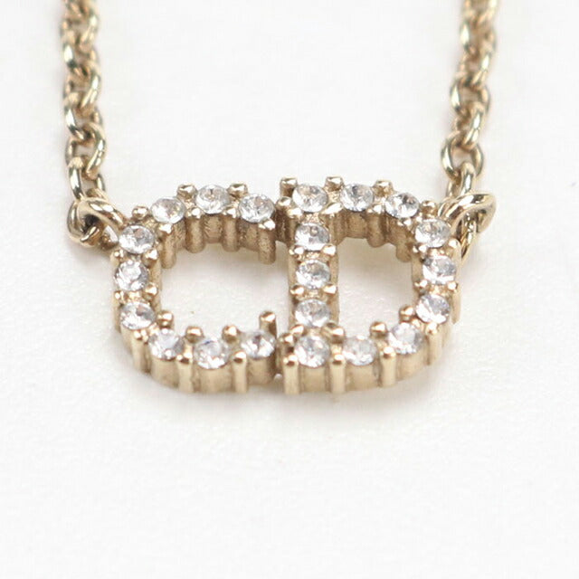 中古 ディオール ネックレス レディース ブランド Dior クレール ディー リュヌ N3523WOMZI_D301 ゴールド アクセサリー USDCD108611011