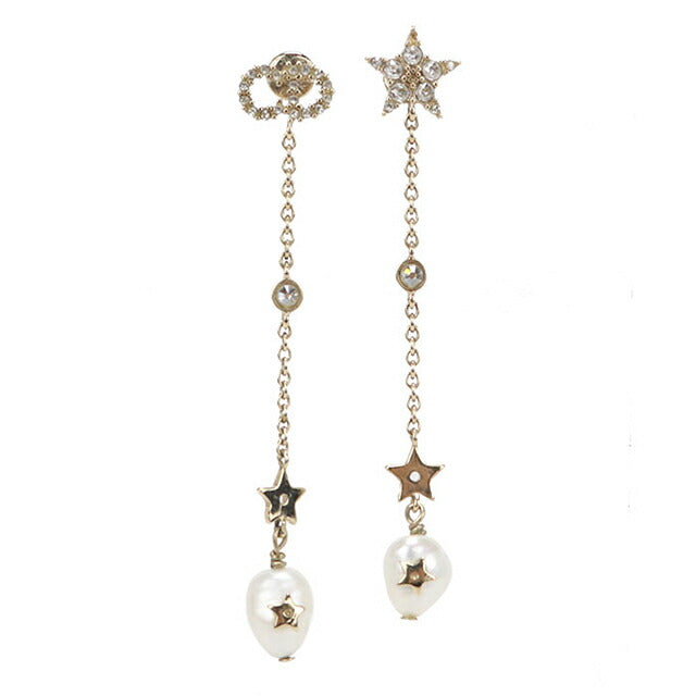 中古 ディオール ピアス レディース ブランド Dior CDロゴ スター ゴールド アクセサリー USDCD108734011
