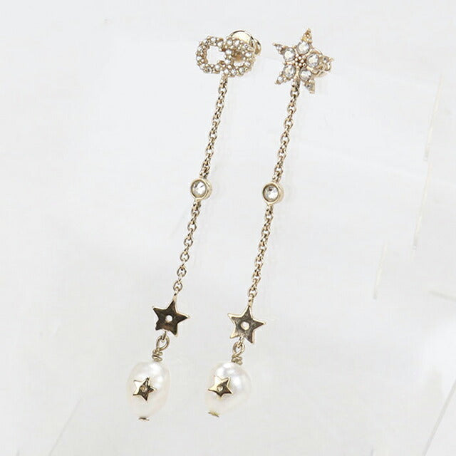 Used Dior earrings ladies brand Dior CD logo star gold accessories USDCD108734011