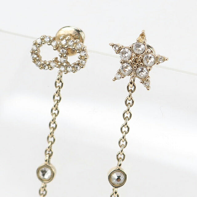 Used Dior earrings ladies brand Dior CD logo star gold accessories USDCD108734011