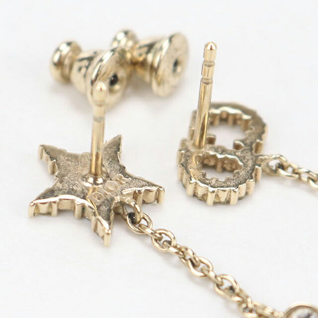 Used Dior earrings ladies brand Dior CD logo star gold accessories USDCD108734011