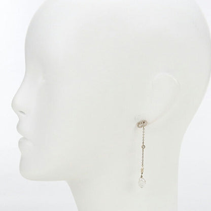 Used Dior earrings ladies brand Dior CD logo star gold accessories USDCD108734011