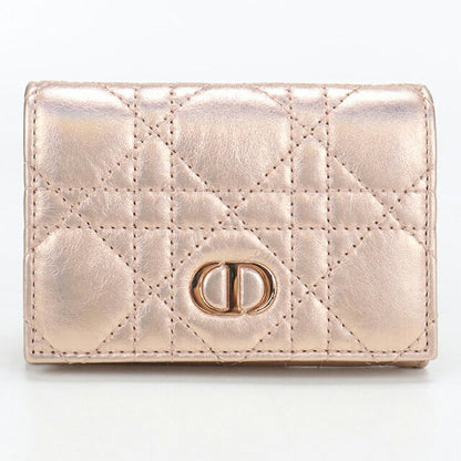 Used Dior Bifold Wallet Bifold Wallet Ladies Brand Dior Dior Caro Glycine Wallet Pink USDCD108827011