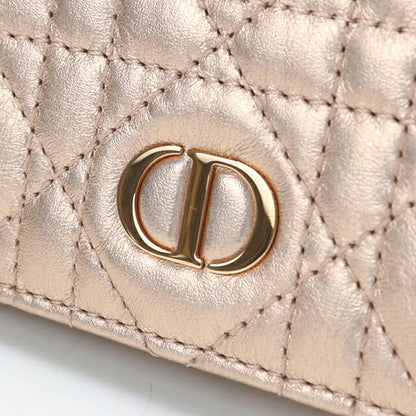 Used Dior Bifold Wallet Bifold Wallet Ladies Brand Dior Dior Caro Glycine Wallet Pink USDCD108827011