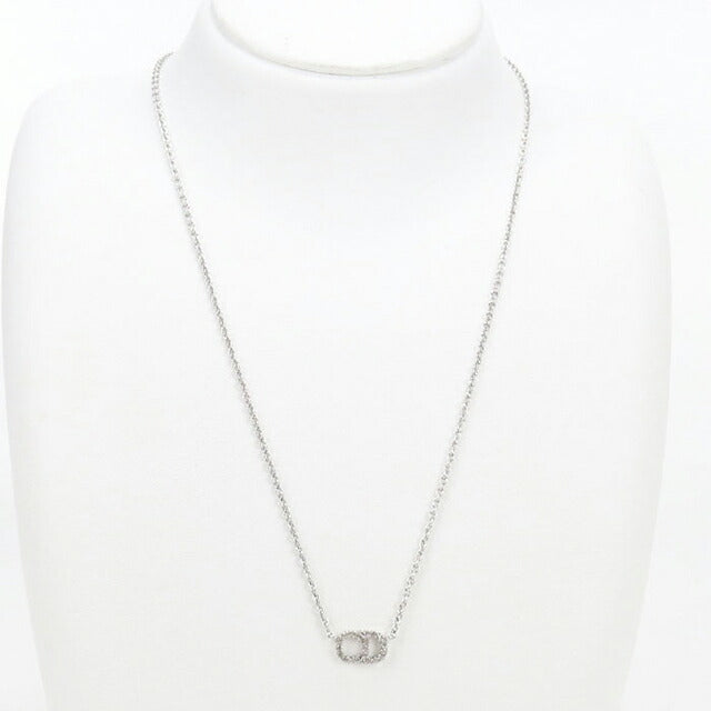 中古 ディオール ネックレス レディース ブランド Dior クレール ディー リュヌ N3523WOMZI_D009 シルバー アクセサリー USDCD109354011