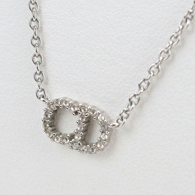 中古 ディオール ネックレス レディース ブランド Dior クレール ディー リュヌ N3523WOMZI_D009 シルバー アクセサリー USDCD109354011