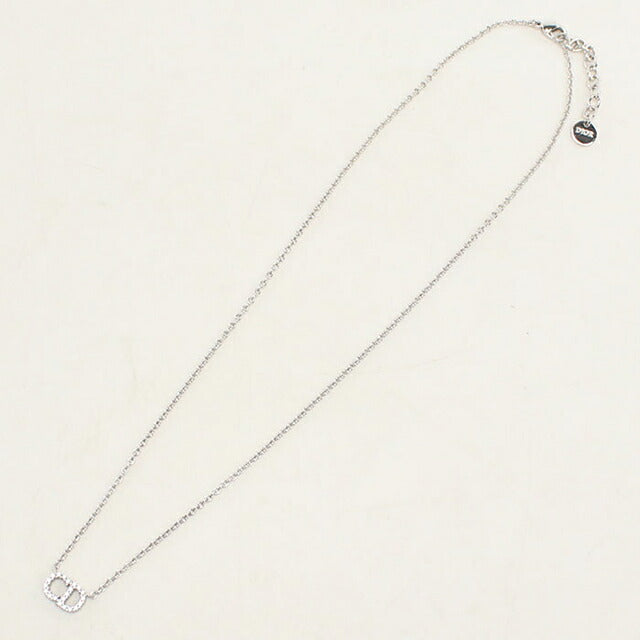 中古 ディオール ネックレス レディース ブランド Dior クレール ディー リュヌ ネックレス N3523WOMZI D009 シルバー アクセサリー USDCD109550011