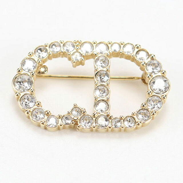 Dior ディオール ブローチ ゴールド エンチャント ラウンド サークル 中古 ディオール ブローチ レディース ブランド Dior クレール ディー