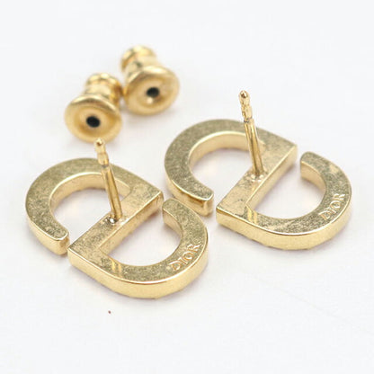 中古 ディオール ピアス レディース ブランド Dior プチ CD スタッド E1742PTCCY ゴールド アクセサリー USDCD109887011