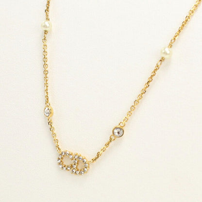 中古 ディオール ネックレス レディース ブランド Dior クレール ディー リュヌ ネックレス N3522WOMZI_D301 ゴールド アクセサリー USDCD110019011