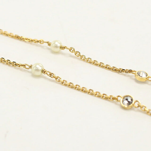 中古 ディオール ネックレス レディース ブランド Dior クレール ディー リュヌ ネックレス N3522WOMZI_D301 ゴールド アクセサリー USDCD110019011