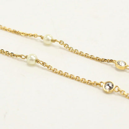 中古 ディオール ネックレス レディース ブランド Dior クレール ディー リュヌ ネックレス N3522WOMZI_D301 ゴールド アクセサリー USDCD110019011
