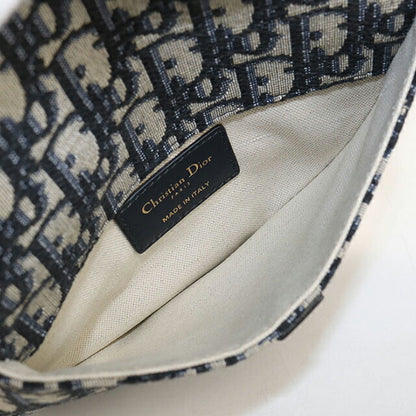 Used Dior shoulder bag ladies brand Dior saddle belt bag navy USDCD110218011