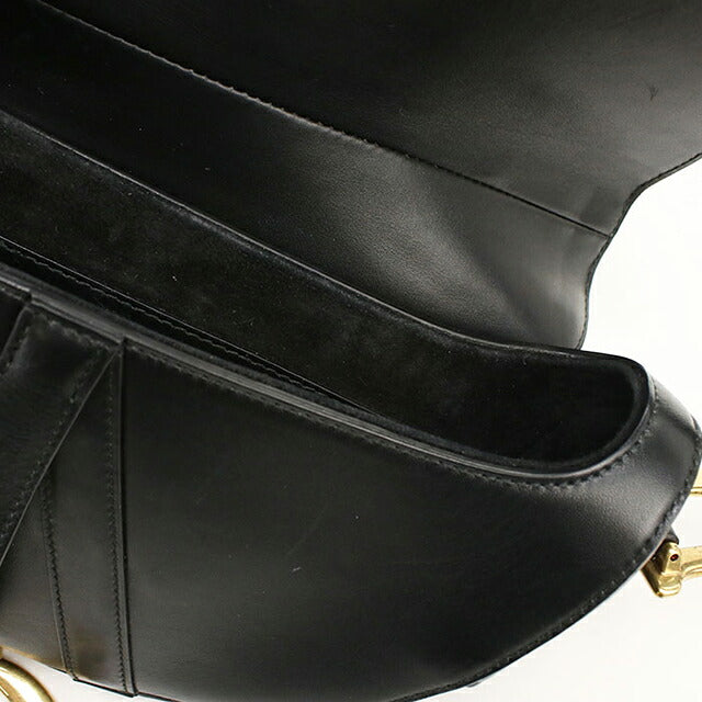中古 ディオール ショルダーバッグ レディース ブランド Dior サドル  M0446CWGH M900 ブラック USDCD110229011