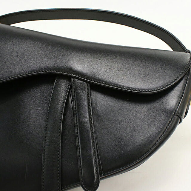 中古 ディオール ショルダーバッグ レディース ブランド Dior サドル  M0446CWGH M900 ブラック USDCD110229011