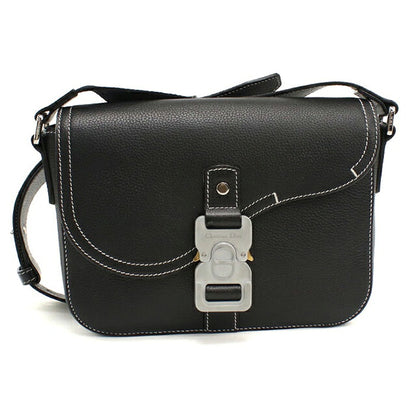 中古 ディオール 斜め掛け ショルダーバッグ メンズ ブランド Dior サドル メッセンジャーバッグスモール 1ADPO049YKK H00N ブラック USDCD110230011